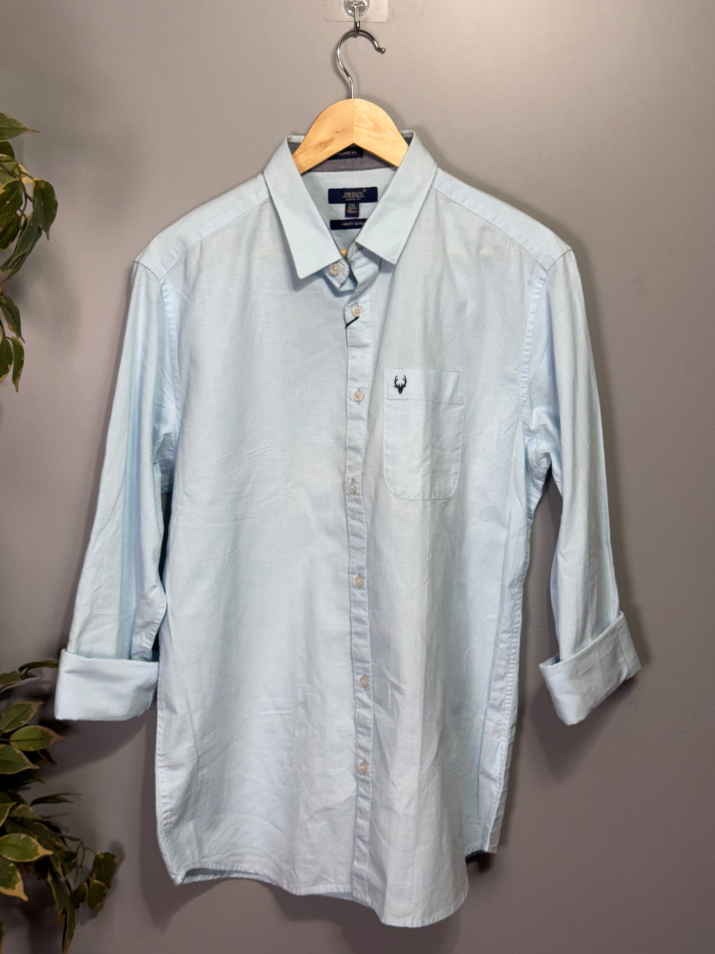 Men's Solid Full Sleeve Shirt