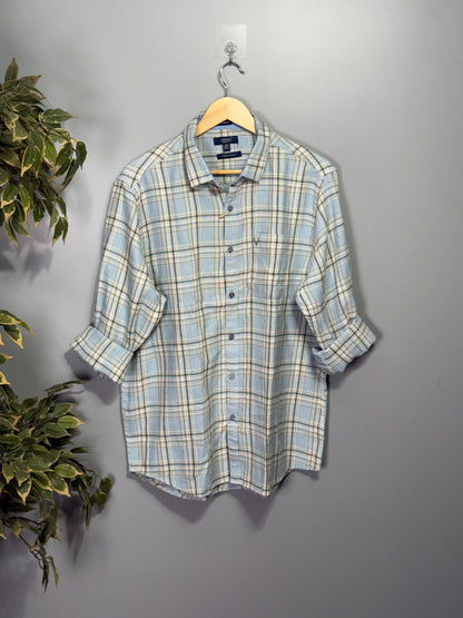 Men's Checked Full Sleeve Shirt