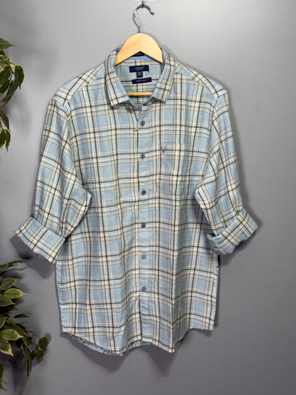 Men's Checked Full Sleeve Shirt