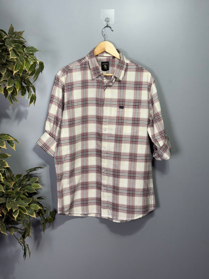 Men's Checked Full Sleeve Shirt