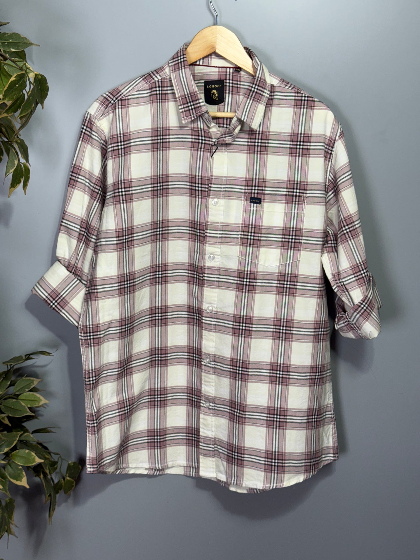 Men's Checked Full Sleeve Shirt