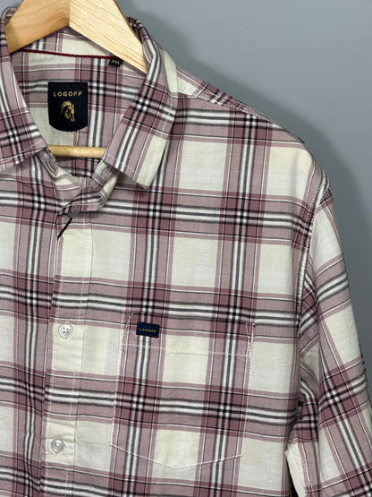 Men's Checked Full Sleeve Shirt