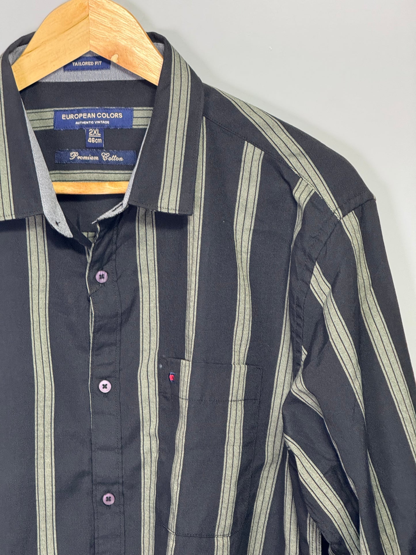 Men's Striped Full Sleeve Shirt