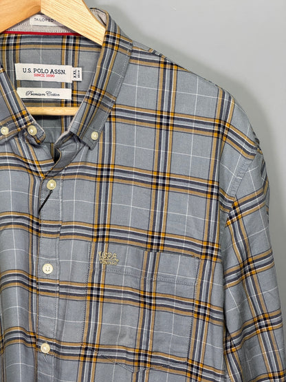 Men's Checked Full Sleeve Shirt