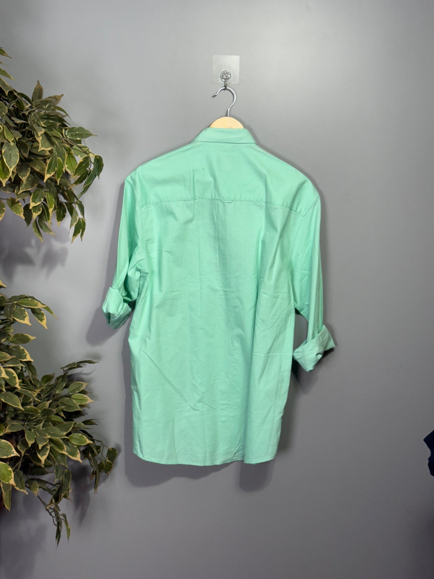 Men's Solid Full Sleeve Shirt