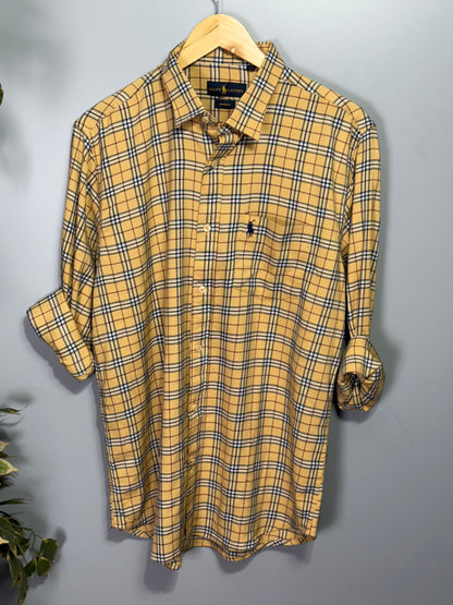 Men's Checked Full Sleeve Shirt