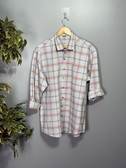 Men's Checked Full Sleeve Shirt