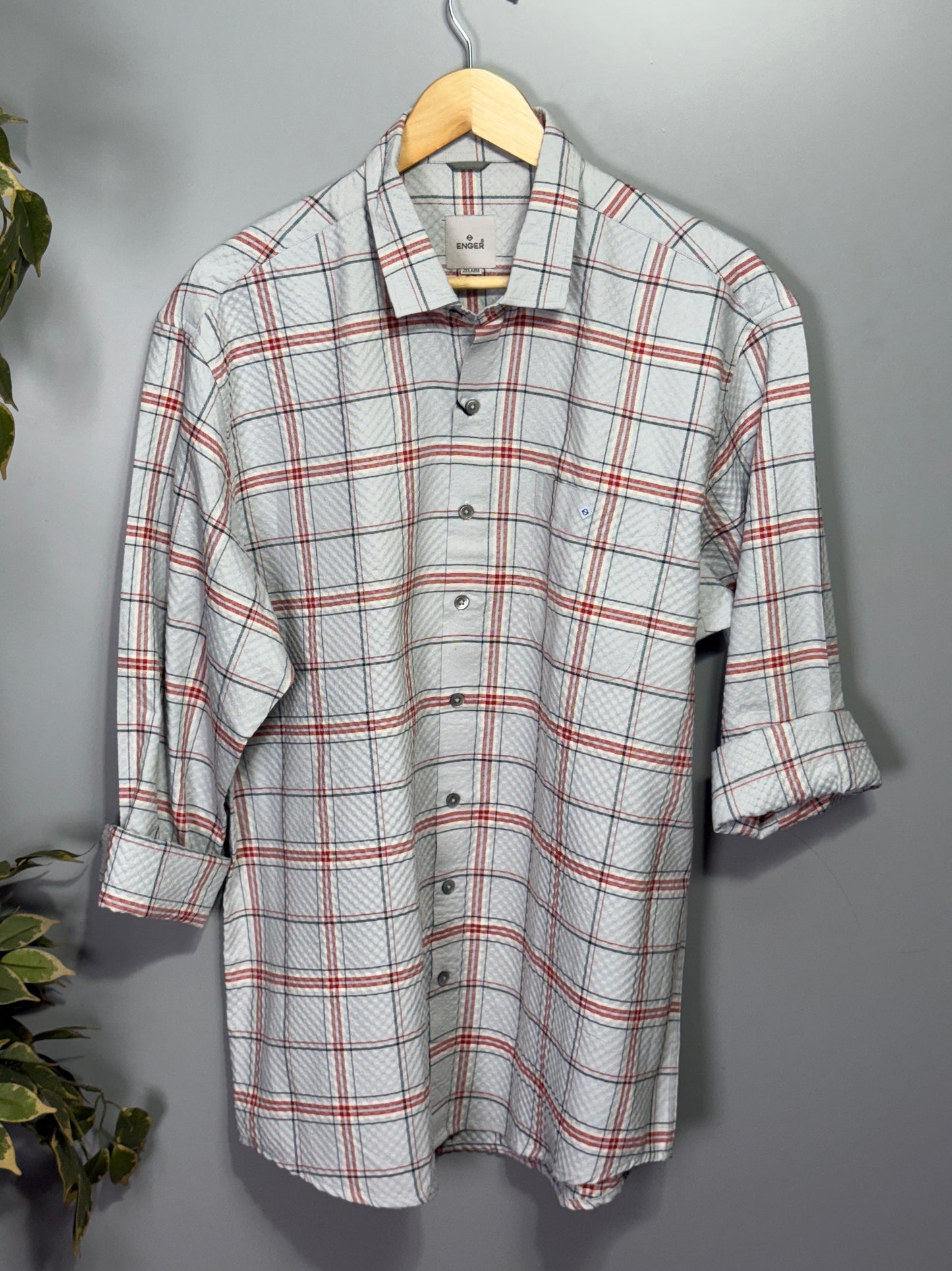 Men's Checked Full Sleeve Shirt