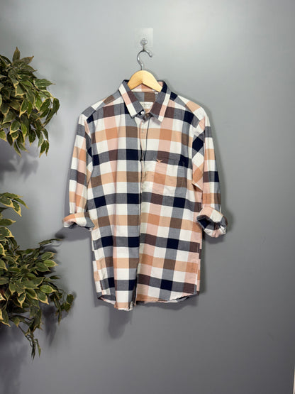 Men's Checked Full Sleeve Shirt