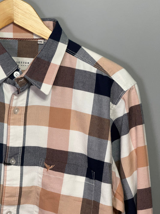 Men's Checked Full Sleeve Shirt