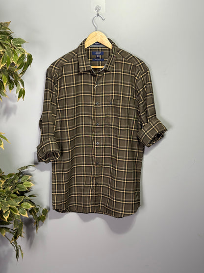 Men's Checked Full Sleeve Shirt