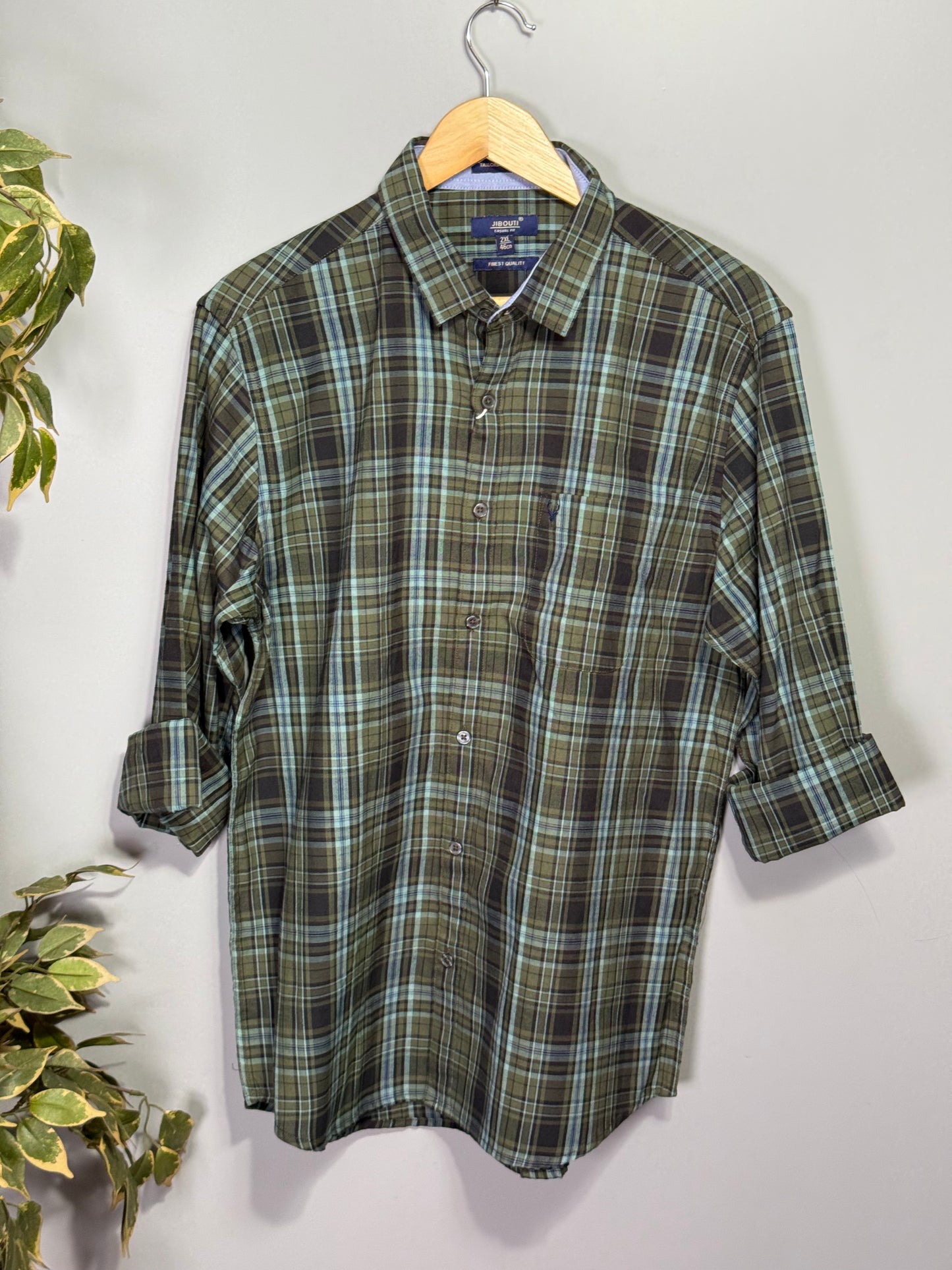 Men's Checked Full Sleeve Shirt