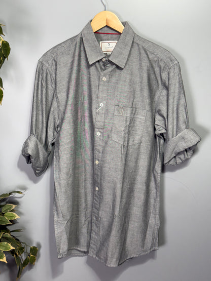 Men's Solid Full Sleeve Shirt