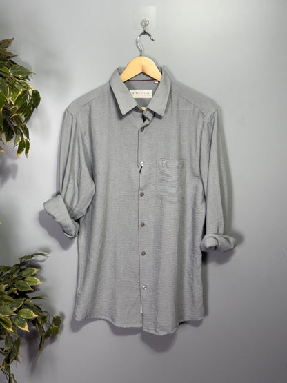 Men's Solid Full Sleeve Shirt