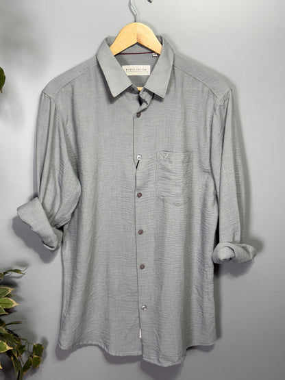 Men's Solid Full Sleeve Shirt