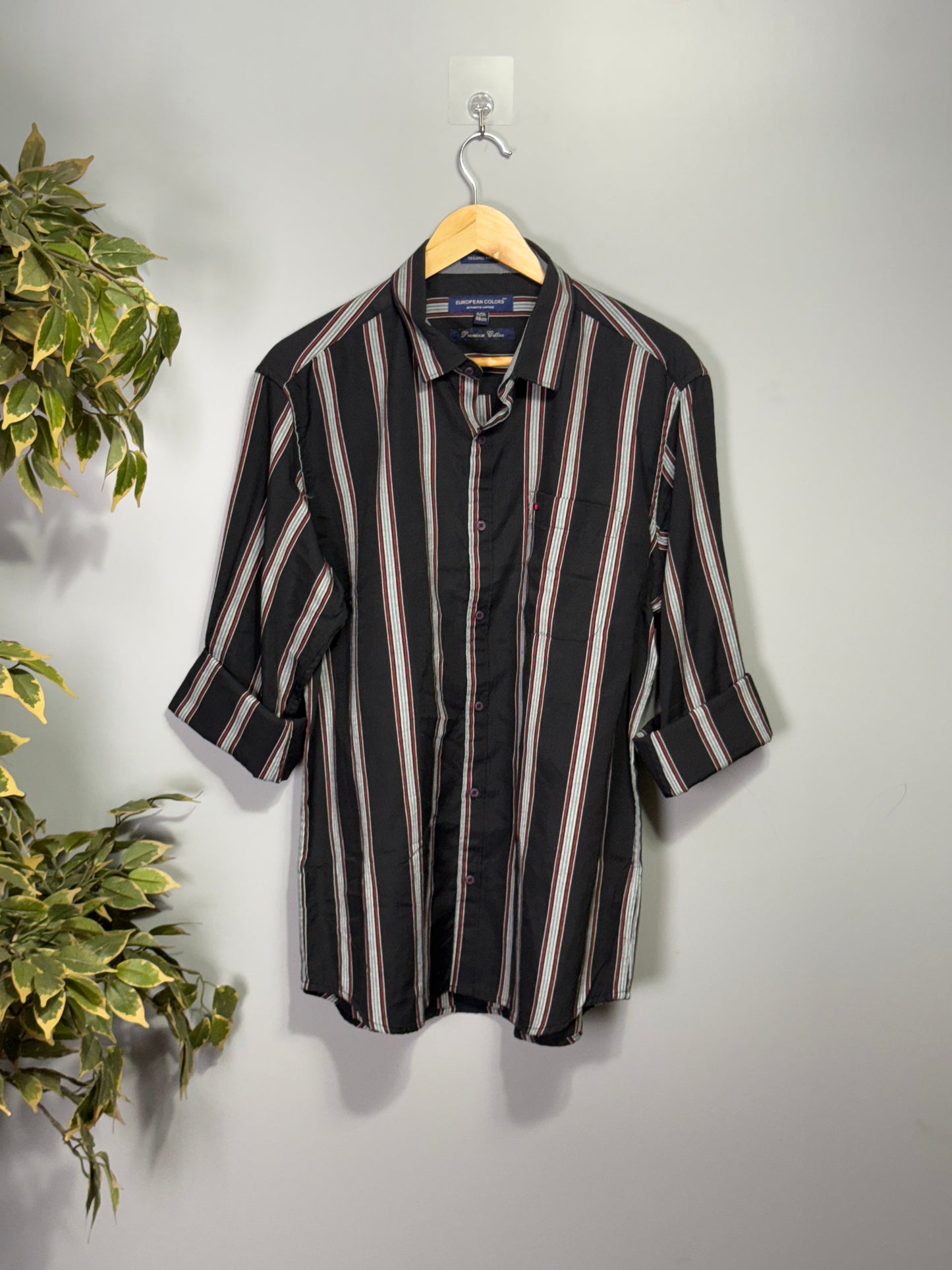 Men's Striped Full Sleeve Shirt