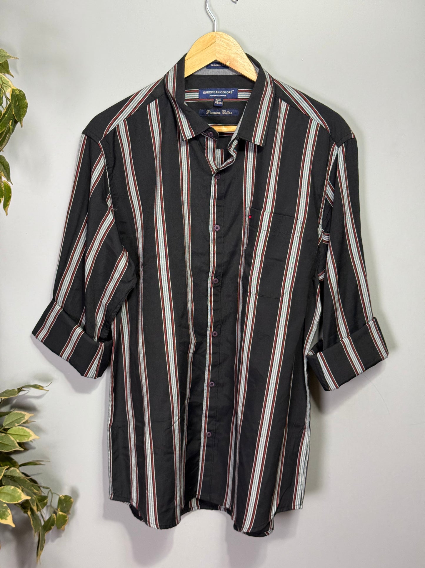 Men's Striped Full Sleeve Shirt