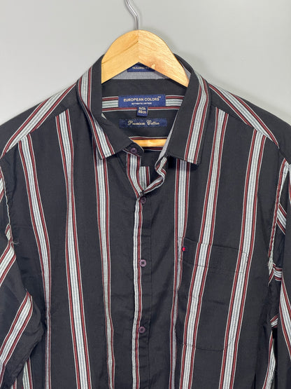 Men's Striped Full Sleeve Shirt