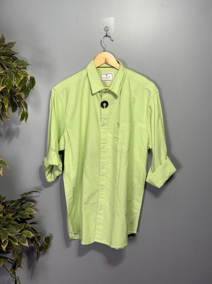 Men's Solid Full Sleeve Shirt