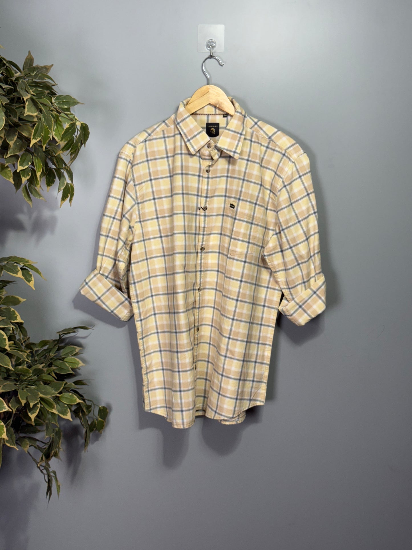 Men's Checked Full Sleeve Shirt