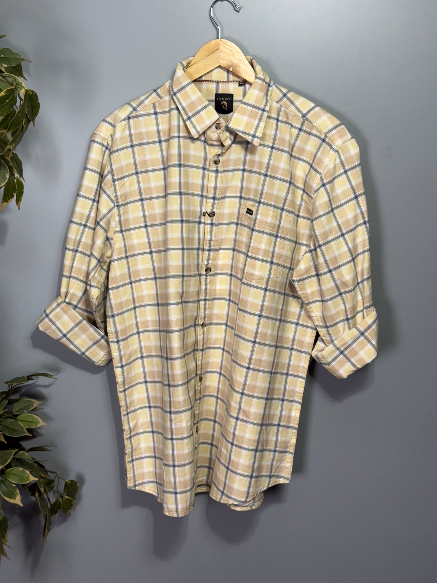 Men's Checked Full Sleeve Shirt