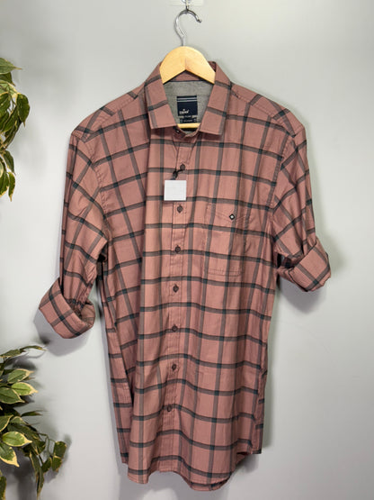 Men's Checked Full Sleeve Shirt