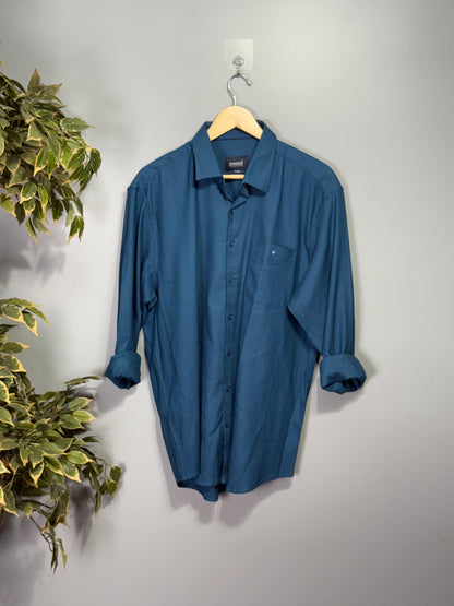 Men's Solid Full Sleeve Shirt