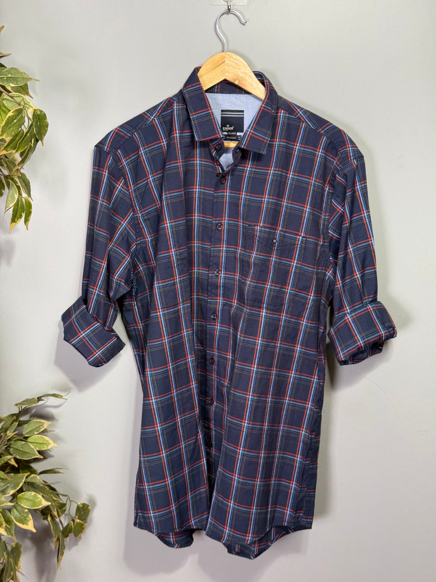 Men's Checked Full Sleeve Shirt