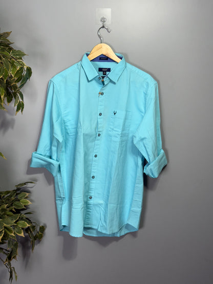 Men's Solid Full Sleeve Shirt