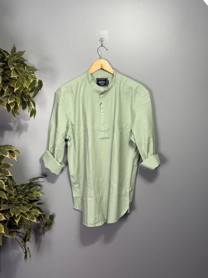 Men's Solid Full Sleeve Shirt