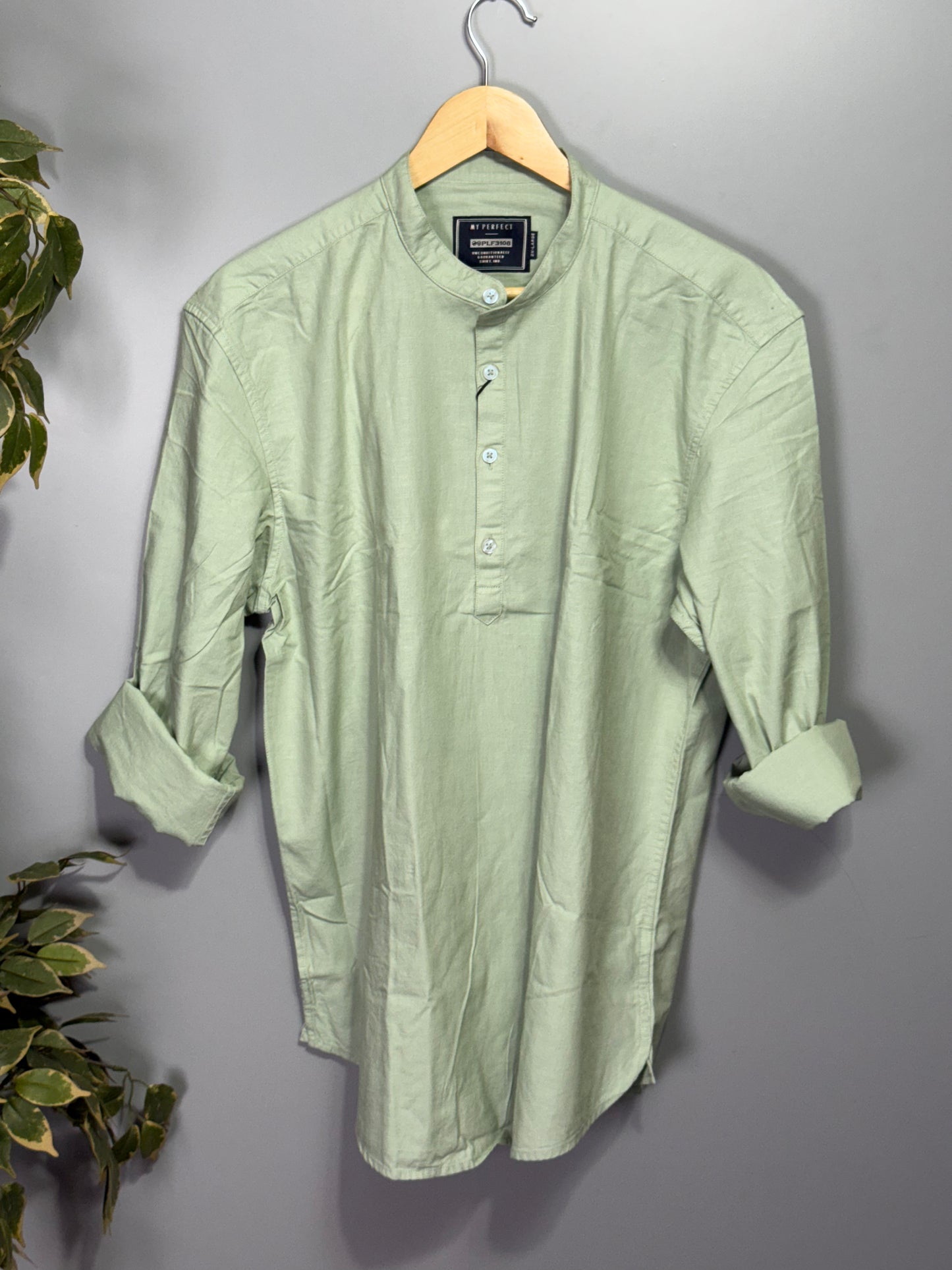 Men's Solid Full Sleeve Shirt