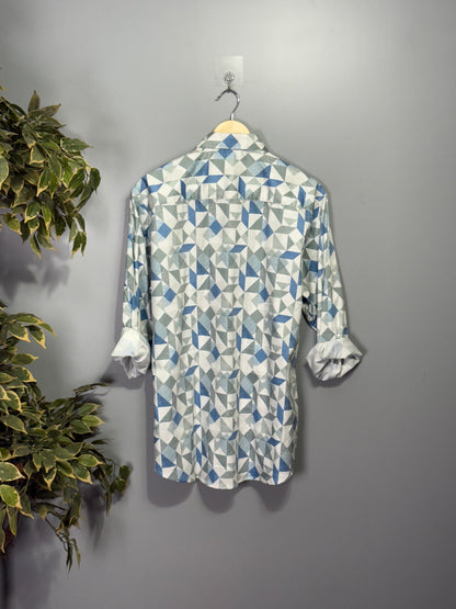 Men's Digital Printed Full Sleeve Shirt