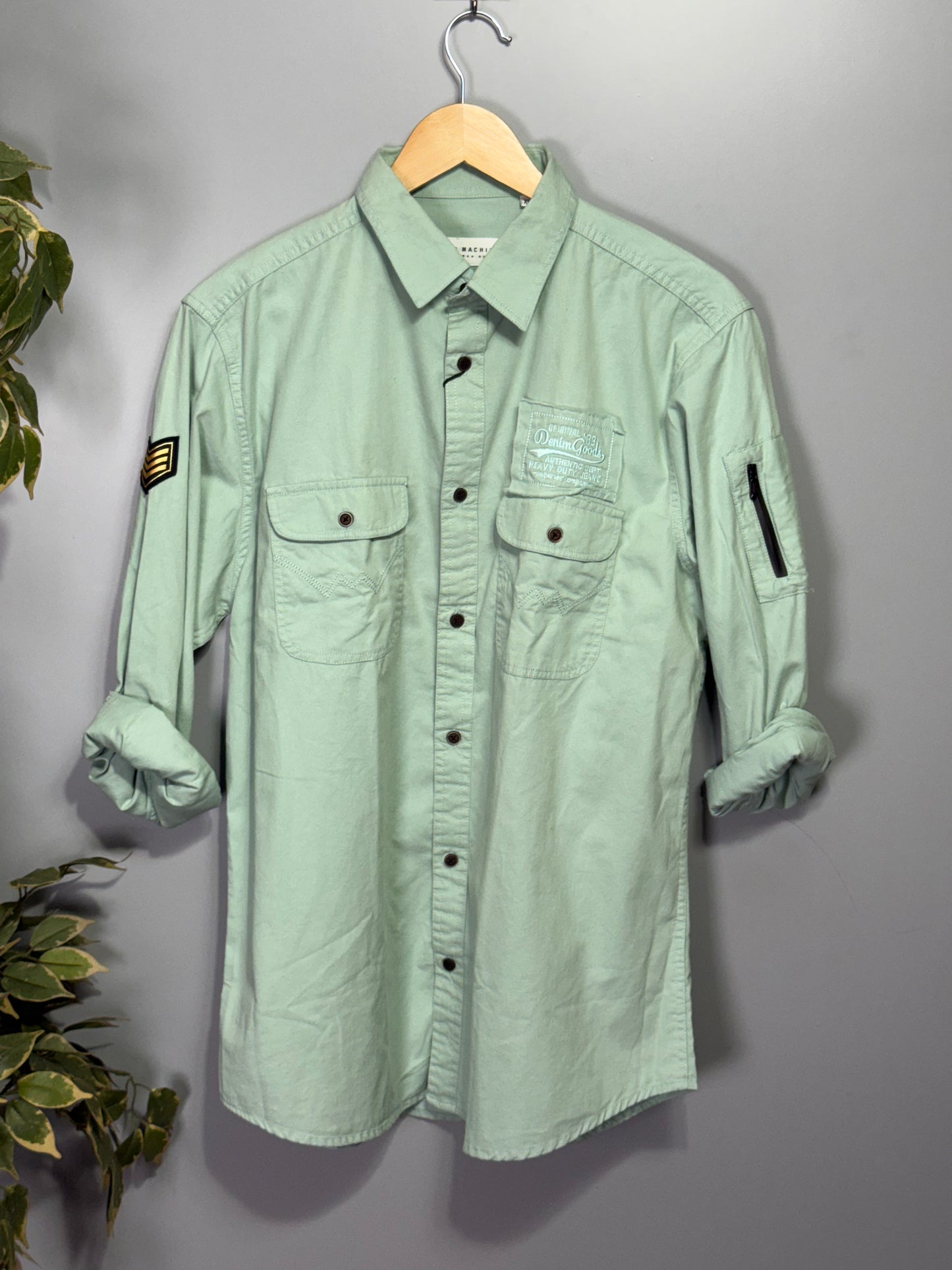 Men's Solid Full Sleeve Shirt