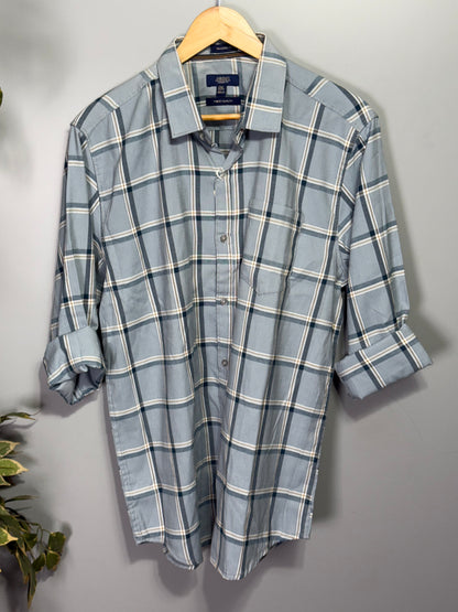 Men's Checked Full Sleeve Shirt