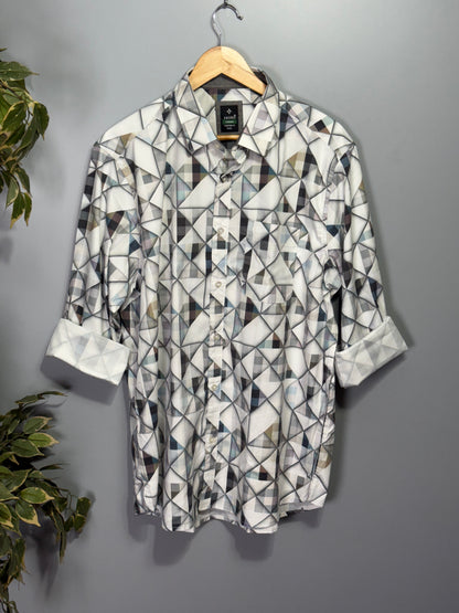 Men's Printed Full Sleeve Shirt