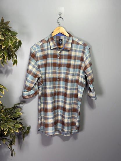 Men's Checked Full Sleeve Shirt