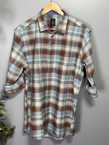 Men's Checked Full Sleeve Shirt