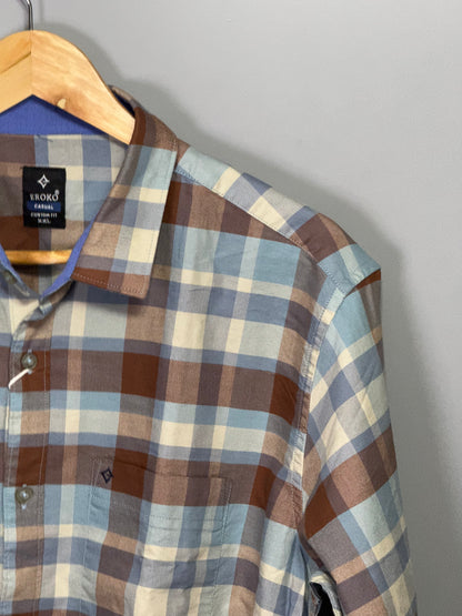 Men's Checked Full Sleeve Shirt