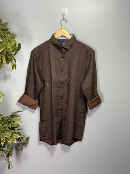 Men's Printed Full Sleeve Shirt