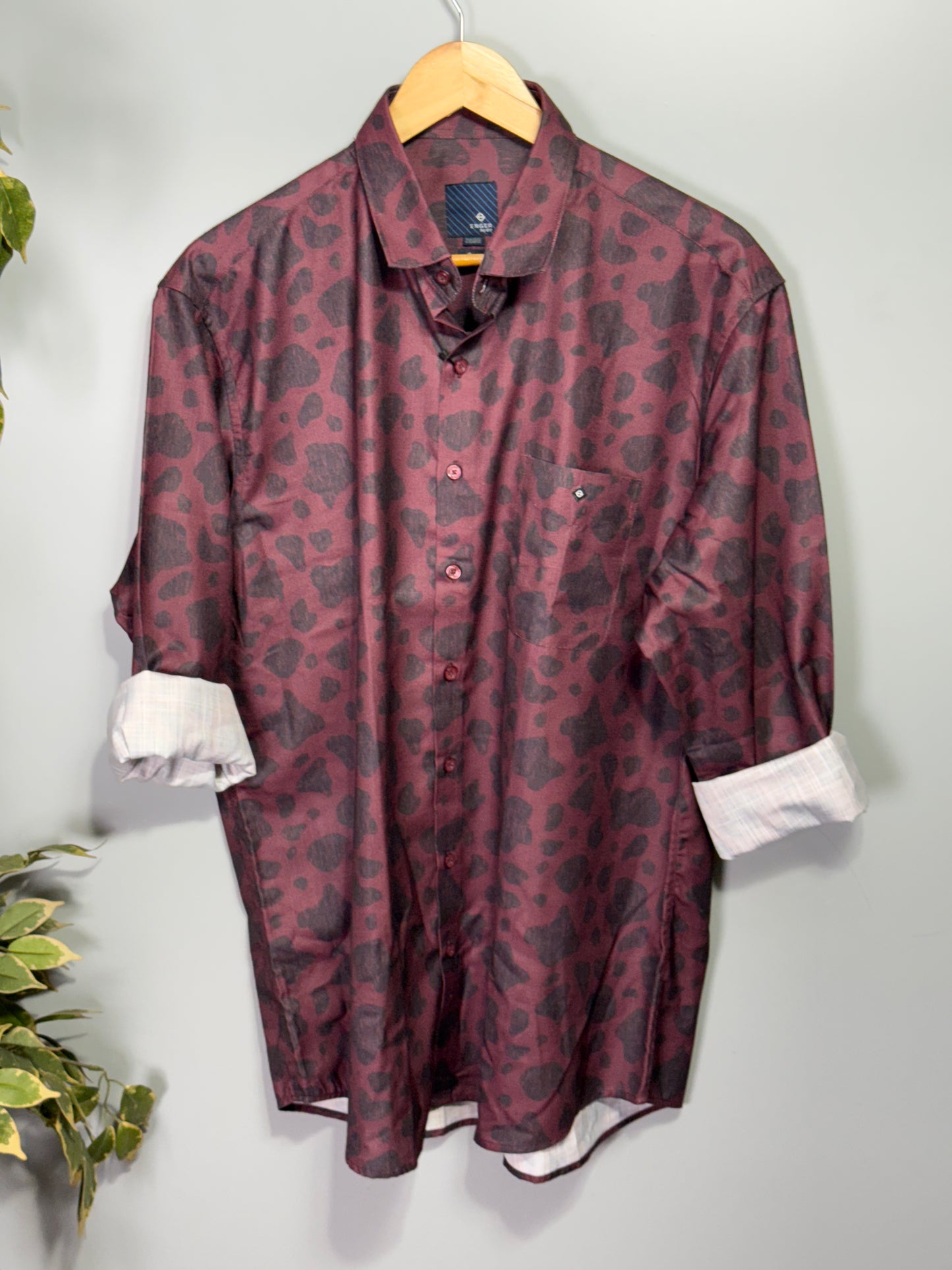 Men's Digital Printed Full Sleeve Shirt