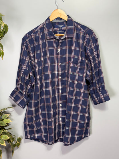 Men's Checked Full Sleeve Shirt