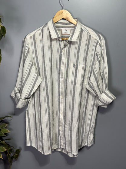 Men's Striped Full Sleeve Shirt