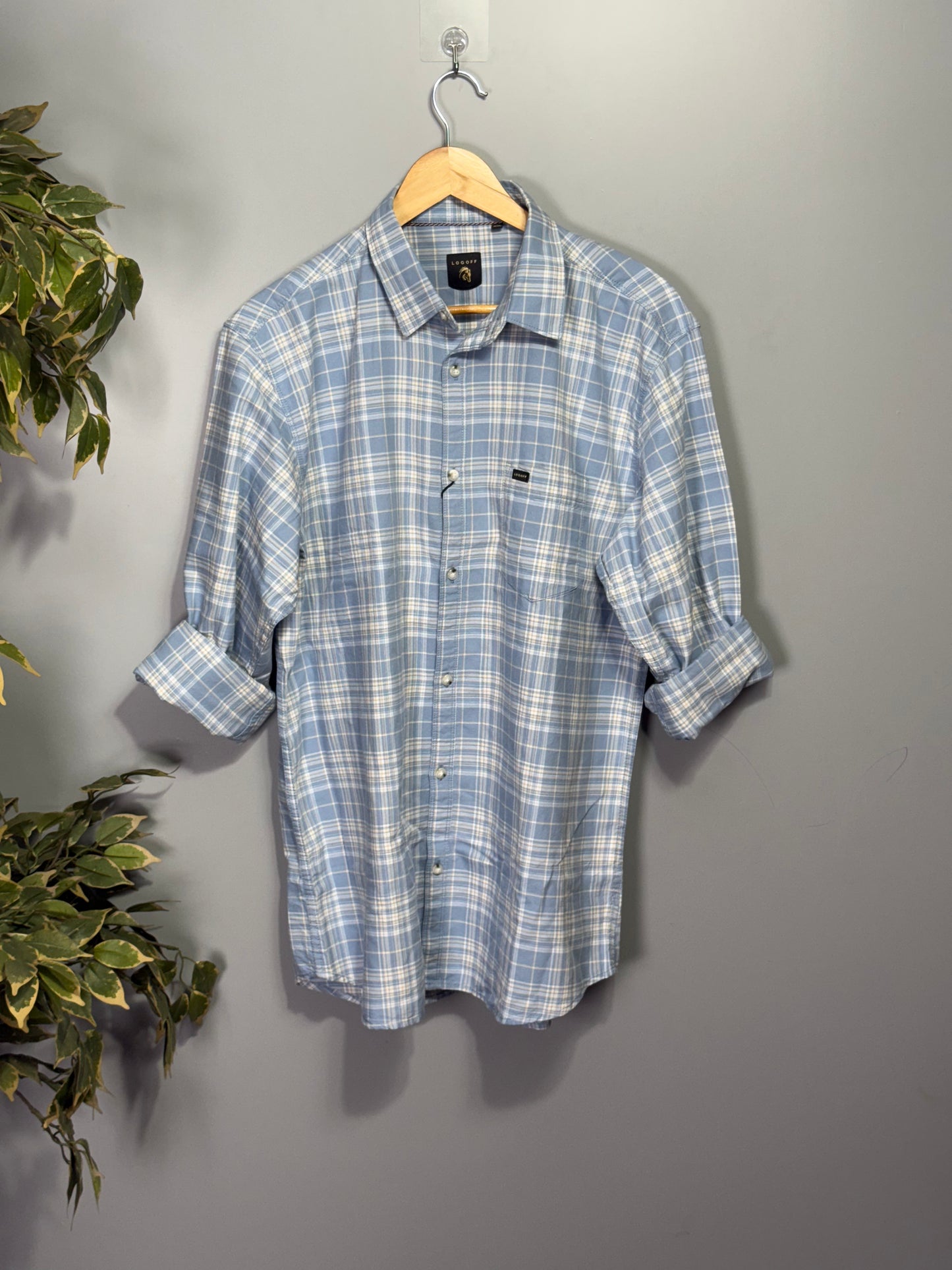 Men's Checked Full Sleeve Shirt