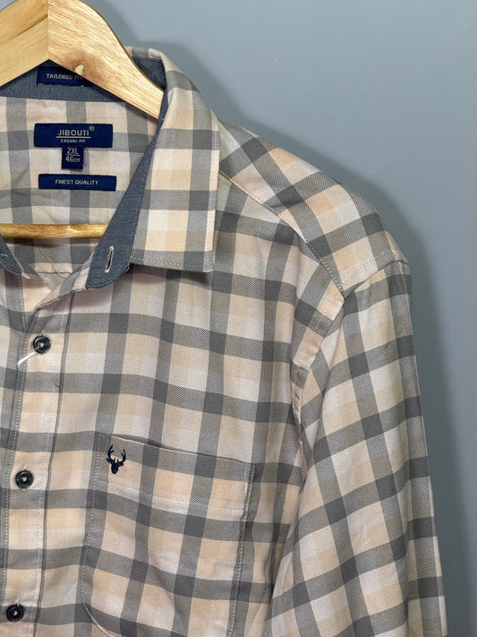 Men's Checked Full Sleeve Shirt