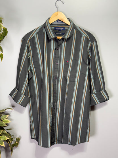 Men's Striped Full Sleeve Shirt