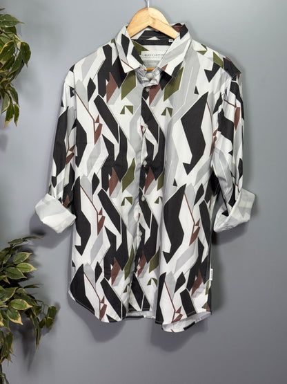 Men's Digitally Printed Full Sleeve Shirt