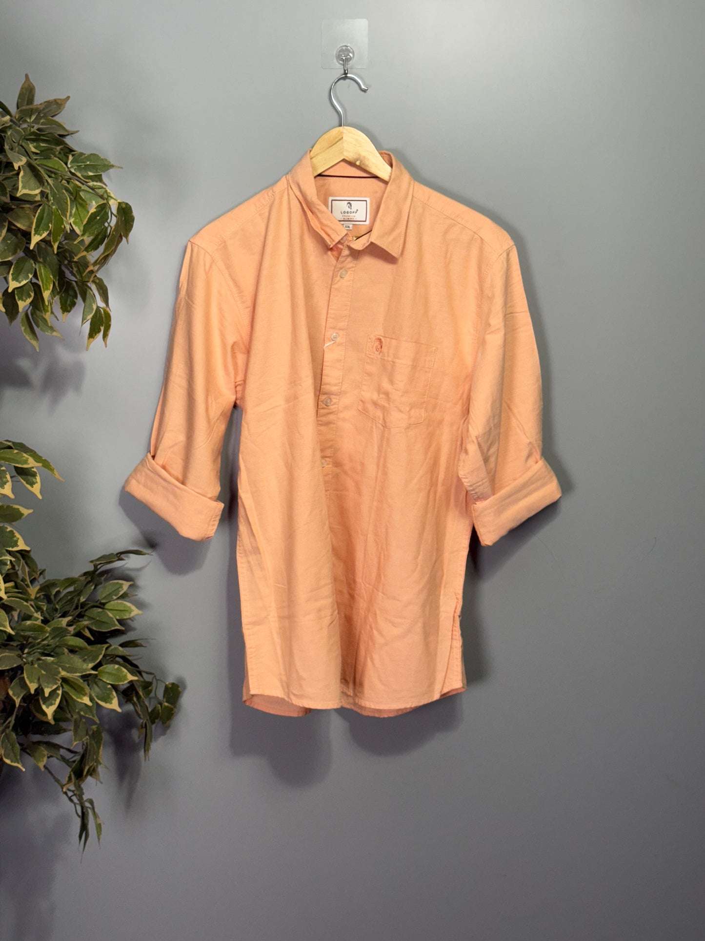 Men's Solid Full Sleeve Shirt