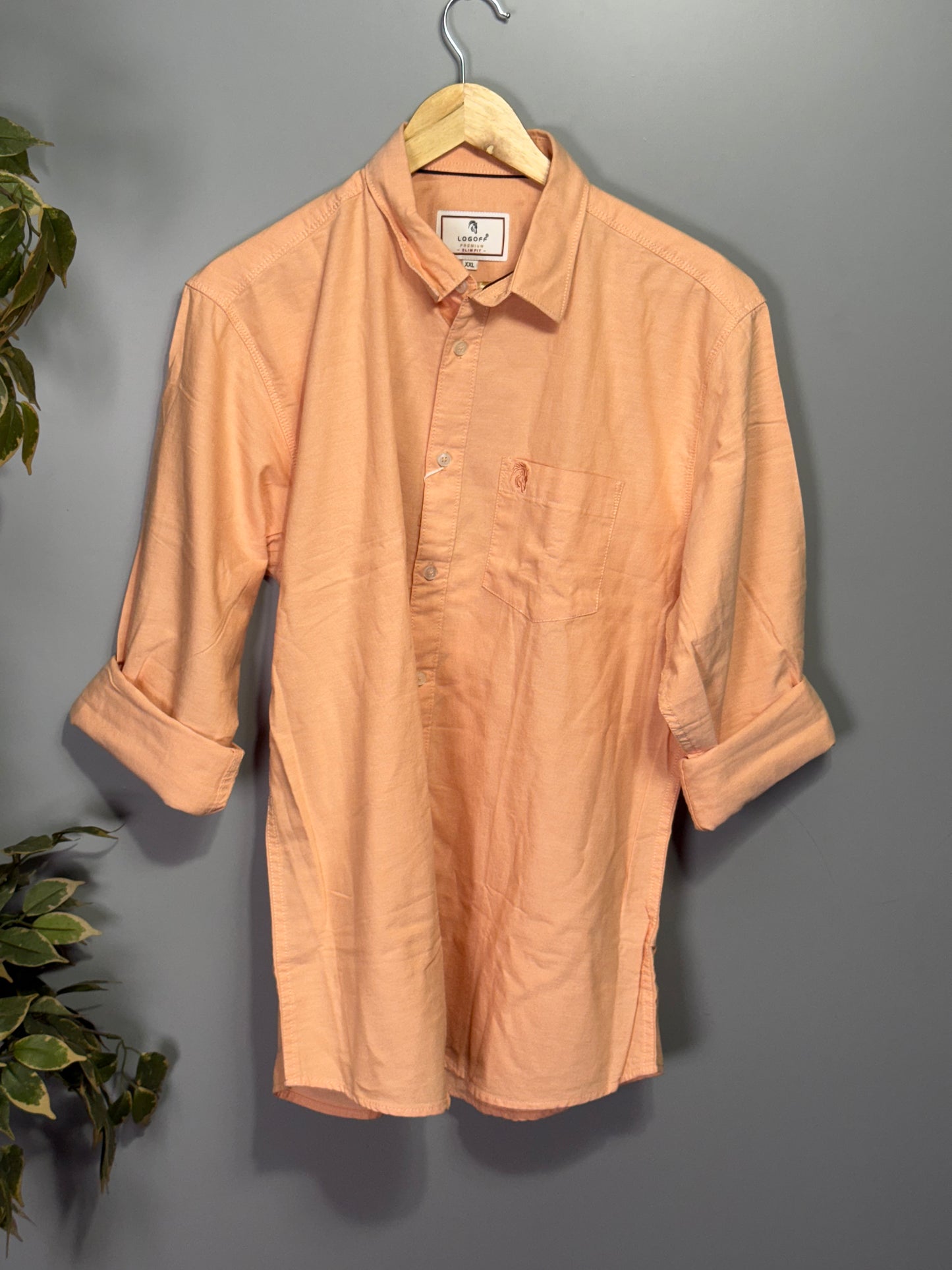 Men's Solid Full Sleeve Shirt