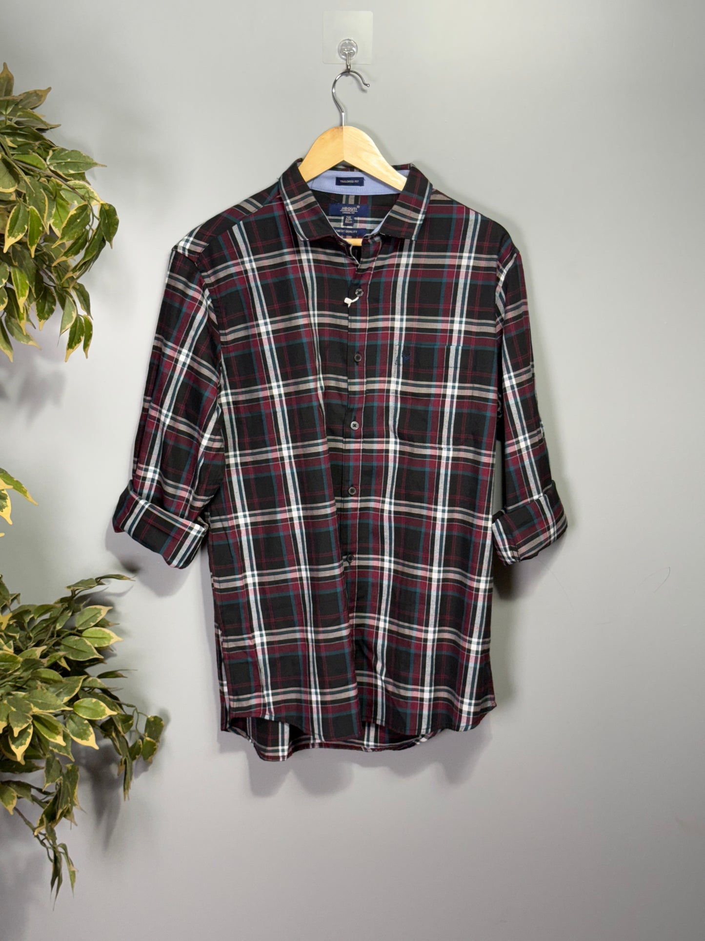 Men's Checked Full Sleeve Shirt