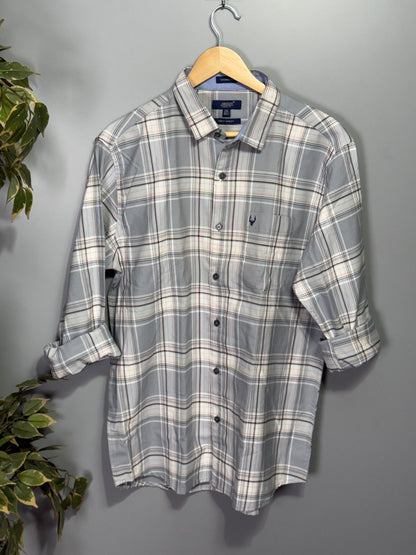 Men's Checked Full Sleeve Shirt